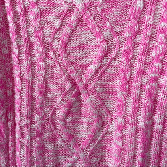 Aeropostale Women’s Cotton Candy Pink Knit Pullover Sweater - Picture 4 of 7